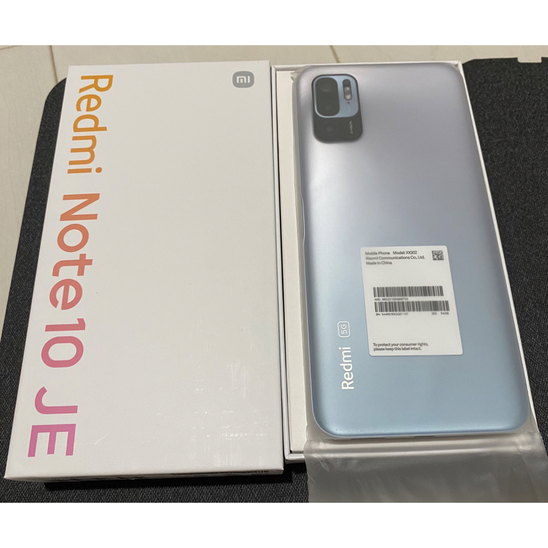 2台セット　Xiaomi Redmi Note 10 JE XIG02