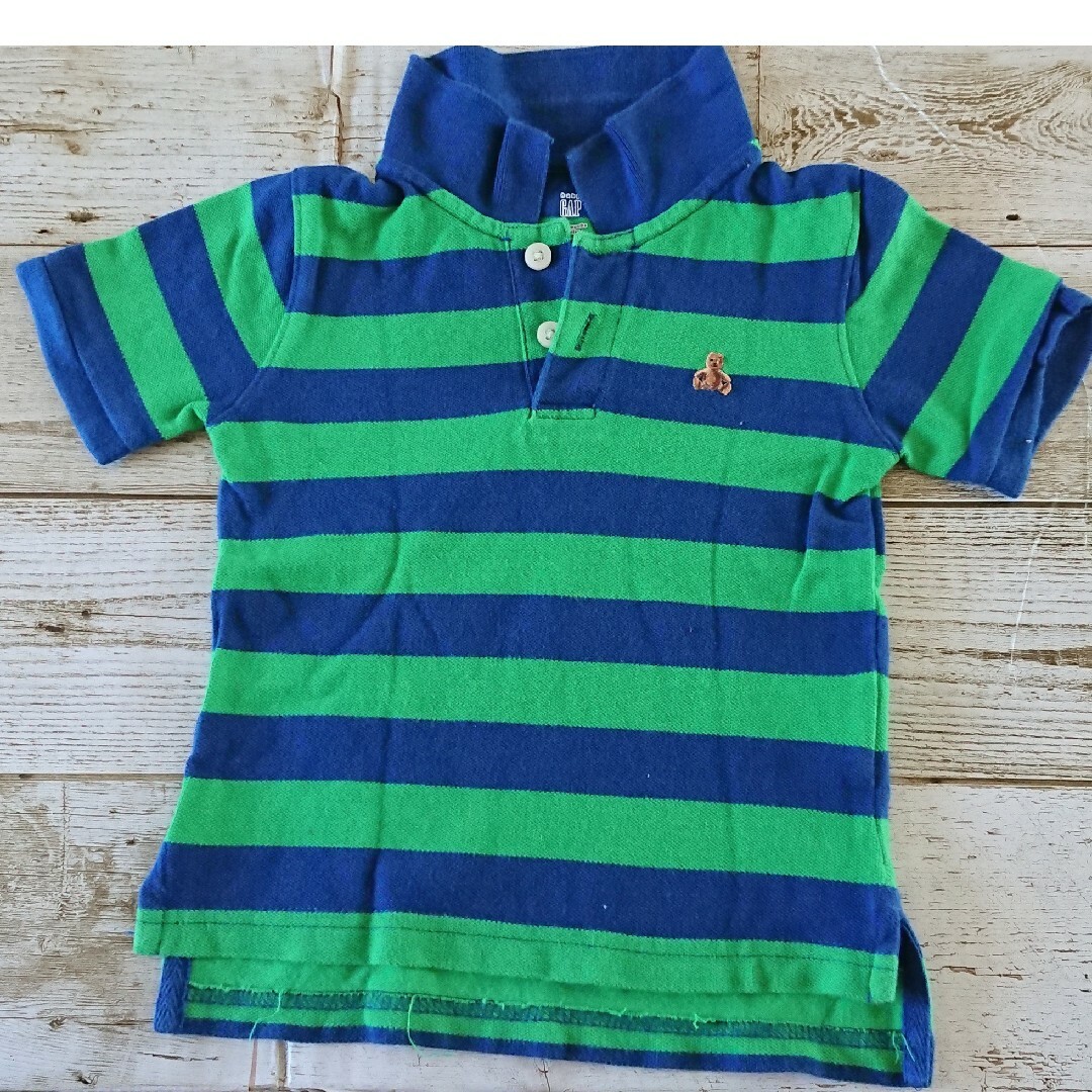 GAP(ギャップ)のポロシャツ90サイズ キッズ/ベビー/マタニティのキッズ服男の子用(90cm~)(Tシャツ/カットソー)の商品写真