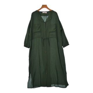 レイカズン(RayCassin)のRAY CASSIN レイカズン ワンピース M 緑 【古着】【中古】(ひざ丈ワンピース)