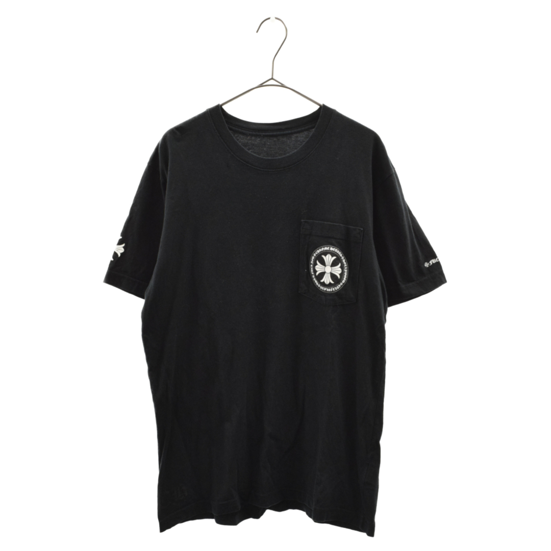 CHROME HEARTS クロムハーツ CHプラスプリント 胸ポケット 半袖Tシャツ