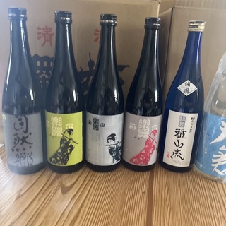 日本酒セット　四合瓶　特売　川中島　楽器　尾瀬の雪溶けなど　約半額以下(日本酒)