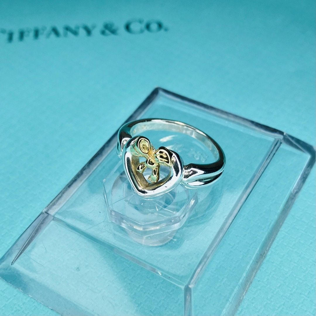 Tiffany & Co. - 【美品 正規品】 ティファニー リング 指輪 K18