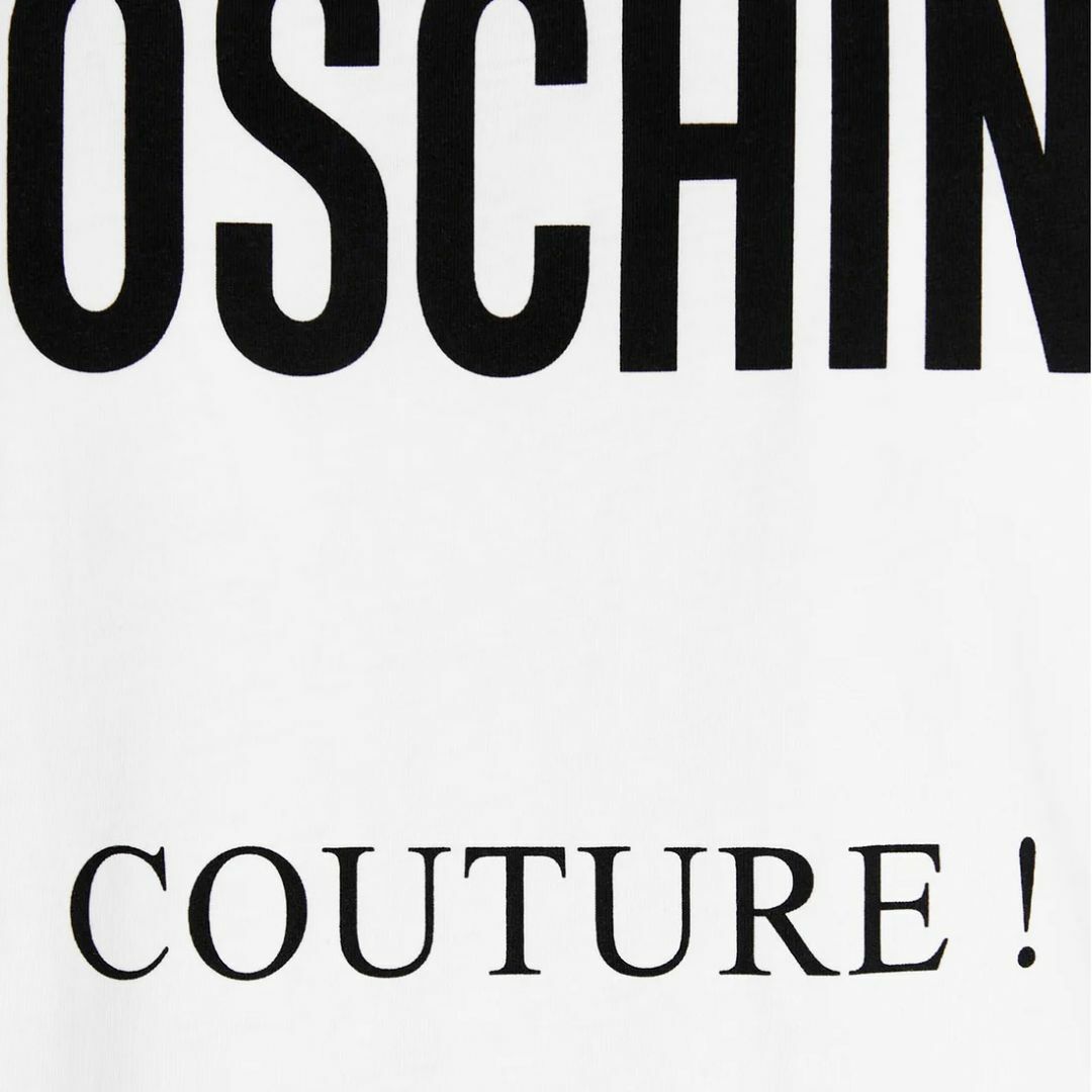 MOSCHINO(モスキーノ)の送料無料 4 MOSCHINO モスキーノ A0707 2041 ホワイト Tシャツ カットソー 半袖 size 46 メンズのトップス(Tシャツ/カットソー(半袖/袖なし))の商品写真