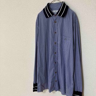 ヴィヴィアンウエストウッド(Vivienne Westwood)のVivienne Westwood MAN 長袖シャツ　ギンガムチェック　Ⅲ(シャツ)