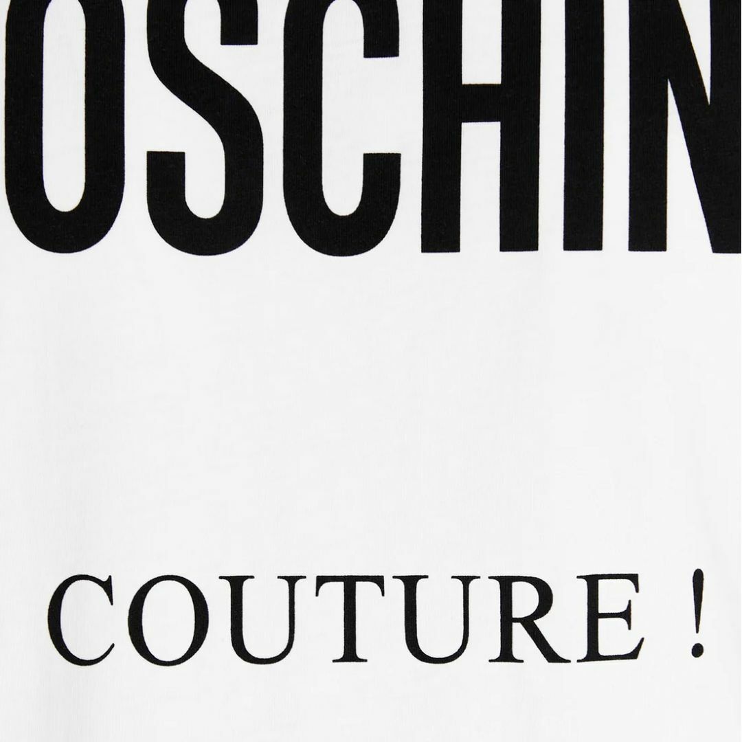 MOSCHINO(モスキーノ)の送料無料 4 MOSCHINO モスキーノ A0707 2041 ホワイト Tシャツ カットソー 半袖 size 48 メンズのトップス(Tシャツ/カットソー(半袖/袖なし))の商品写真