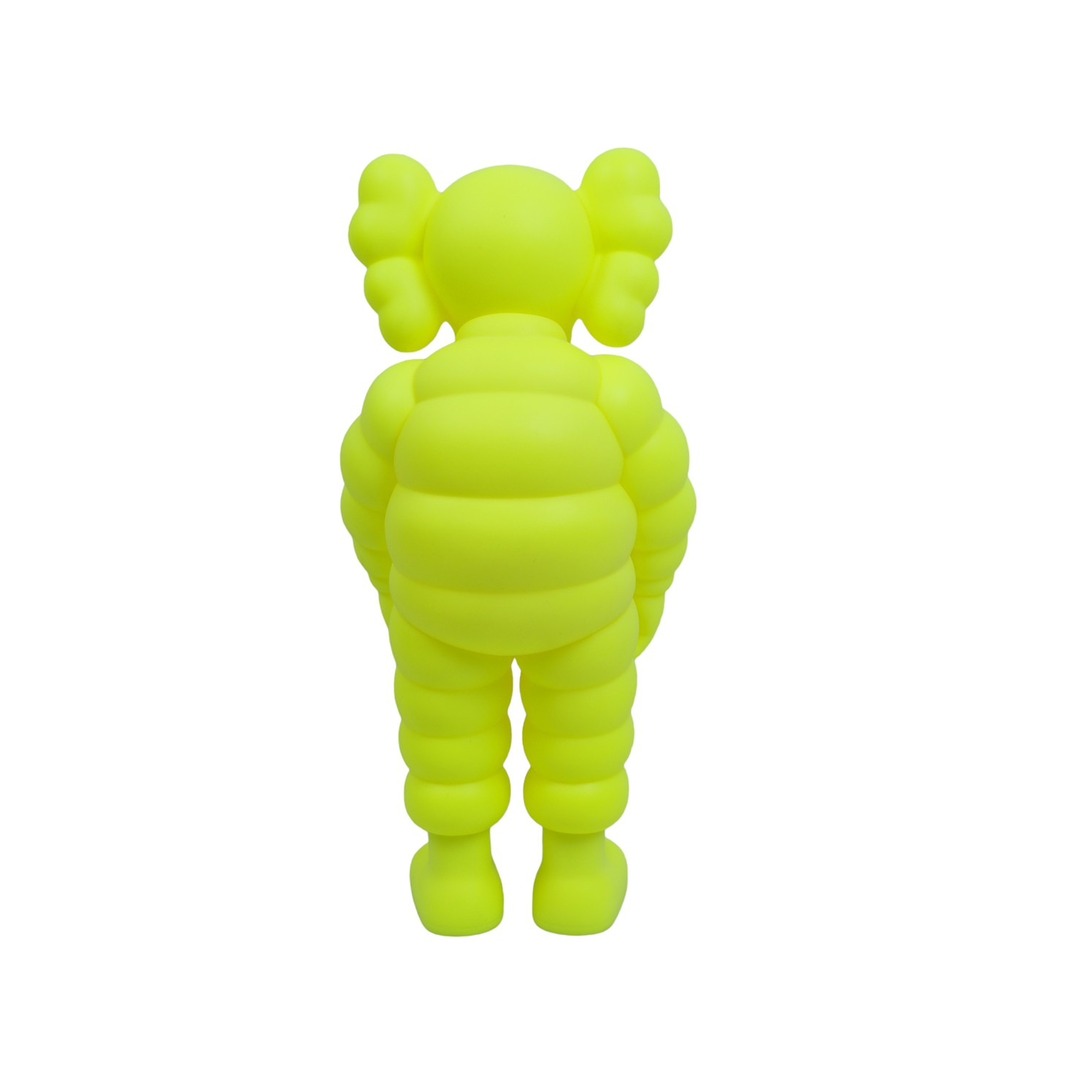 新品未使用 MEDICOM TOY メディコムトイ 人形 フィギュア KAWS カウズ What Party open edition イエロー Yellow 43280