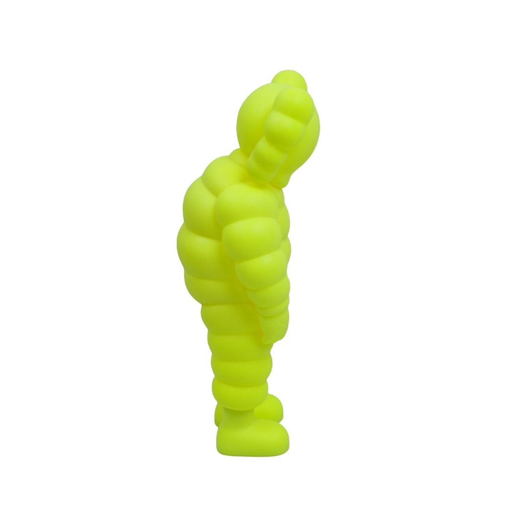 新品未使用 MEDICOM TOY メディコムトイ 人形 フィギュア KAWS カウズ What Party open edition イエロー  Yellow 50811