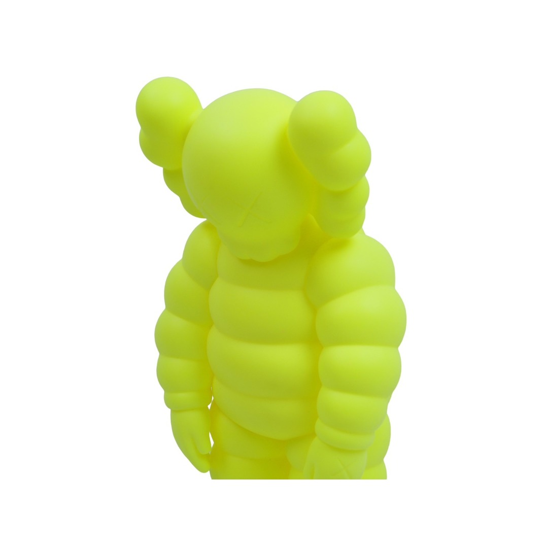 新品未使用 MEDICOM TOY メディコムトイ 人形 フィギュア KAWS カウズ What Party open edition イエロー Yellow 43280