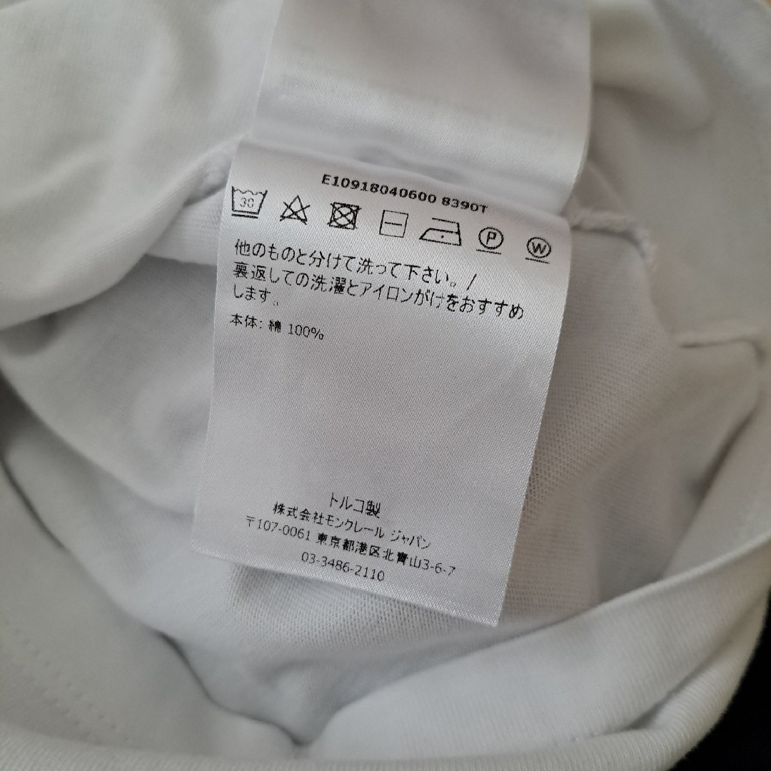 MONCLER(モンクレール)のMONCLER☆白 ワッペン ロンＴ メンズのトップス(Tシャツ/カットソー(七分/長袖))の商品写真