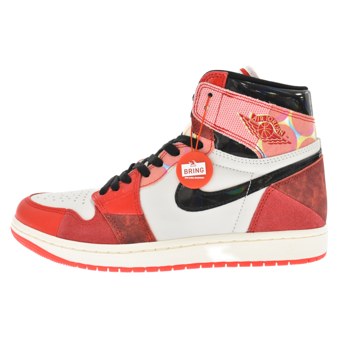 NIKE ナイキ AIR JORDAN 1 RETRO HIGH OG SPIDER-MAN DV1748-601 エアジョーダン1 レトロハイオリジナル スパイダーマン ハイカットスニーカー レッド US9.5/27.5cm