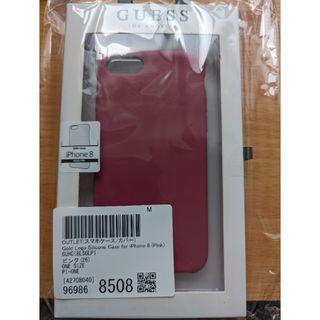 ゲス(GUESS)の新品未開封 Guess iPhone 8用シリコンケース(iPhoneケース)