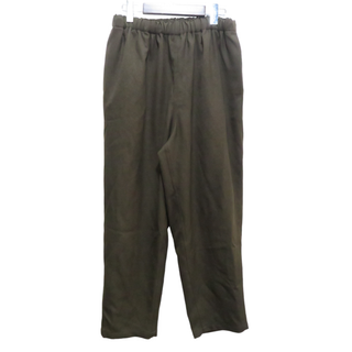 YUAN EASY PANT BROWN  (スラックス)