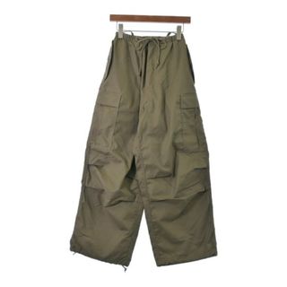 ハイク(HYKE)のHYKE ハイク カーゴパンツ 1(S位) カーキ 【古着】【中古】(ワークパンツ/カーゴパンツ)