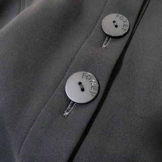 FOXEY NEW YORK - 美品 FOXEY NEW YORK 長袖 膝丈 シャツワンピース 茶