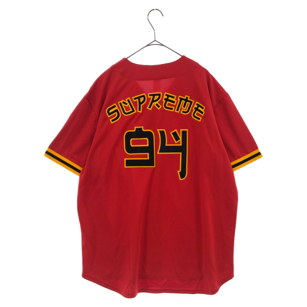 Supreme - SUPREME シュプリーム 19SS Red Rum Baseball Jersey レッド