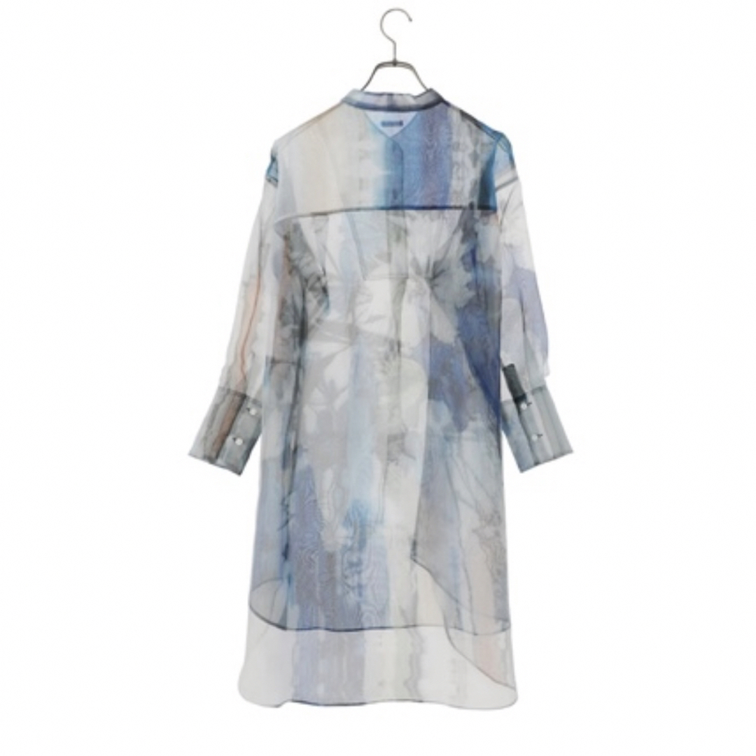 TELMA テルマ Printed Pullover Shirt シアーシャツ-tops.edu.ng