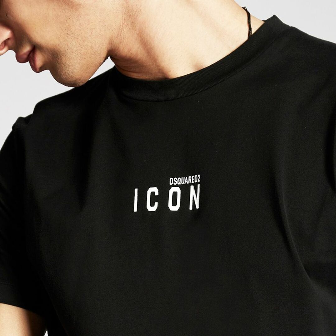 DSQUARED2 - DSQUARED2 ブラック ICON 半袖 Tシャツ size XXLの通販 by