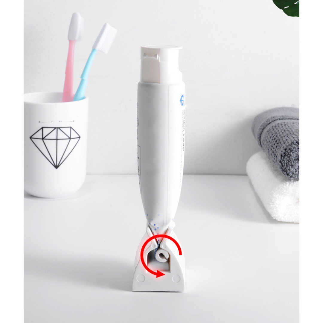歯磨き粉 スクイザー 絞り器 2個セット ホワイト | adventure-guides.co.jp