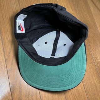 【90s 未使用】ナイキNIKEキャップCAPデッドストック 白タグ 刺繍