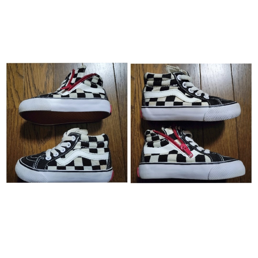 VANS(ヴァンズ)のベビーシューズ2足セット　イフミー水陸両用／VANS　ハイカットスニーカー キッズ/ベビー/マタニティのベビー靴/シューズ(~14cm)(スニーカー)の商品写真