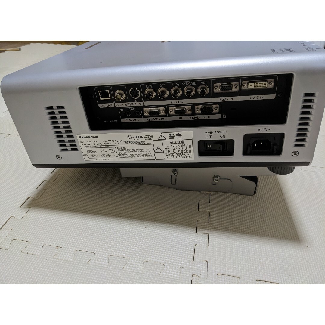 Panasonic プロジェクター PT-DW6300S 6000ルーメン