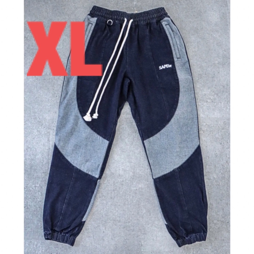 SAPEur A0021-176 DENIM TRACK PANTS インディゴ