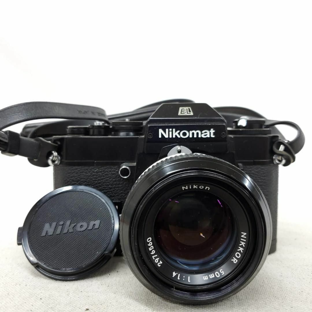 Nikon(ニコン)の【動作確認済】 Nikon Nikomat ELブラック A0907-4e y スマホ/家電/カメラのカメラ(フィルムカメラ)の商品写真