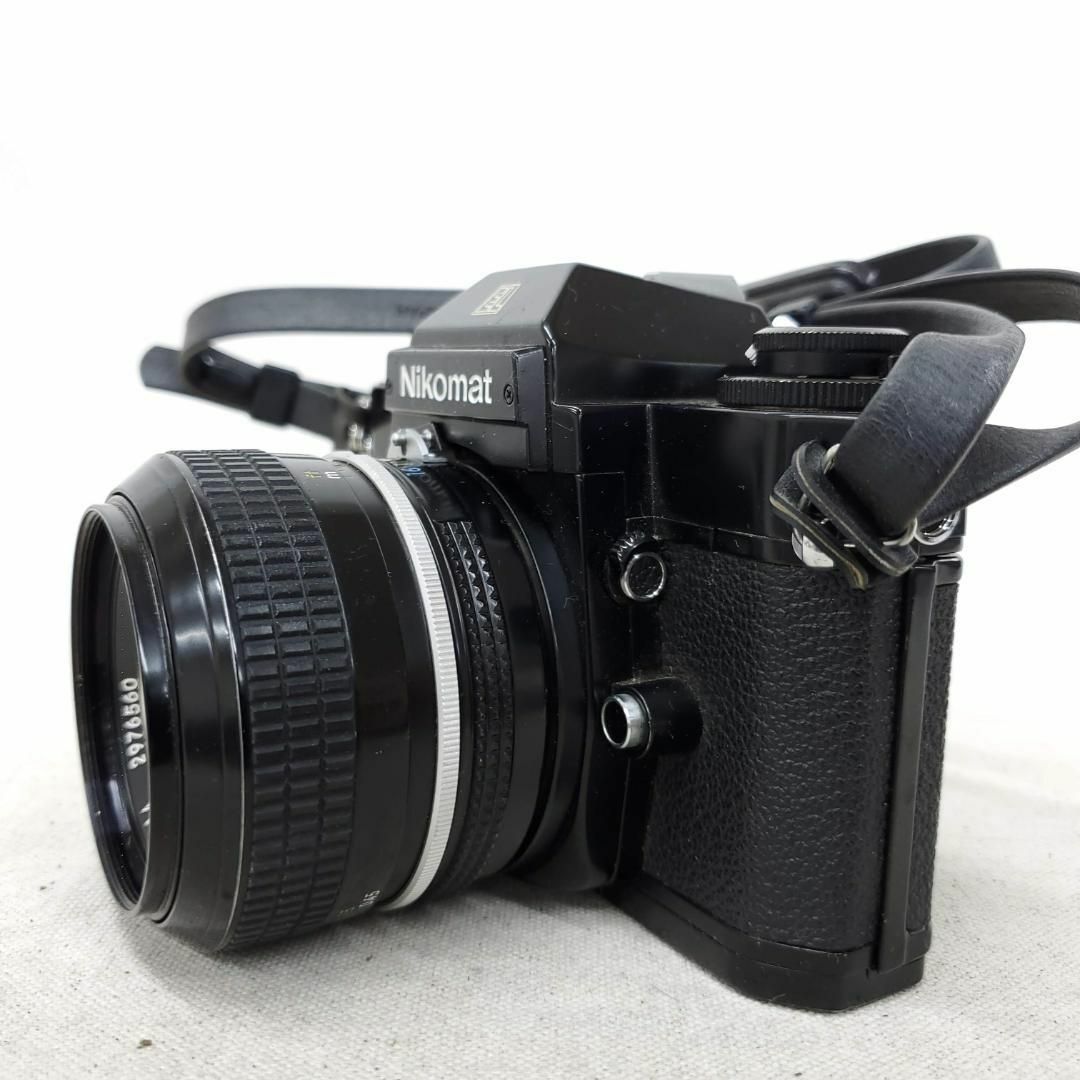 Nikon(ニコン)の【動作確認済】 Nikon Nikomat ELブラック A0907-4e y スマホ/家電/カメラのカメラ(フィルムカメラ)の商品写真