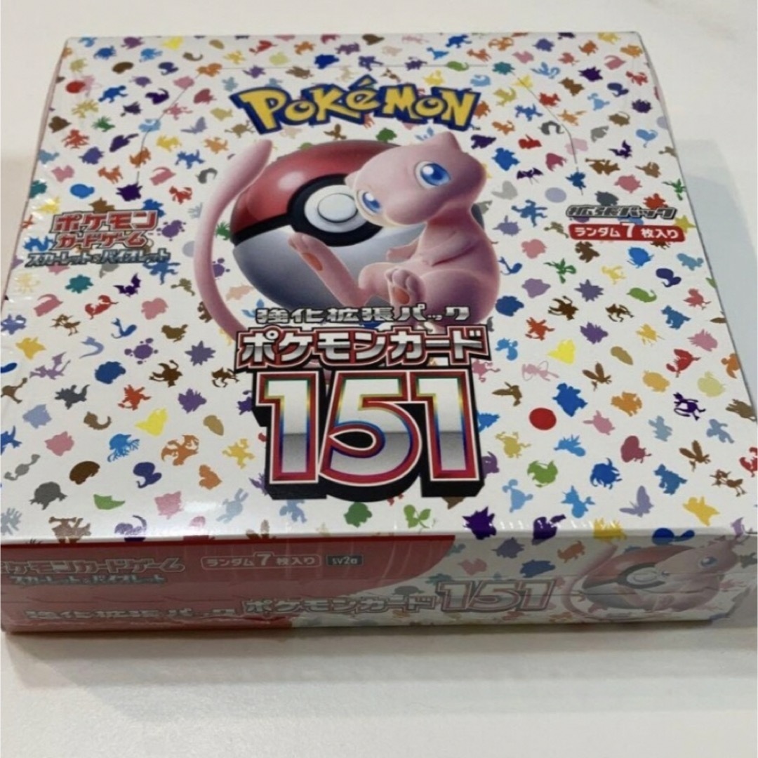 【新品】ポケモンカード151 box シュリンク付き