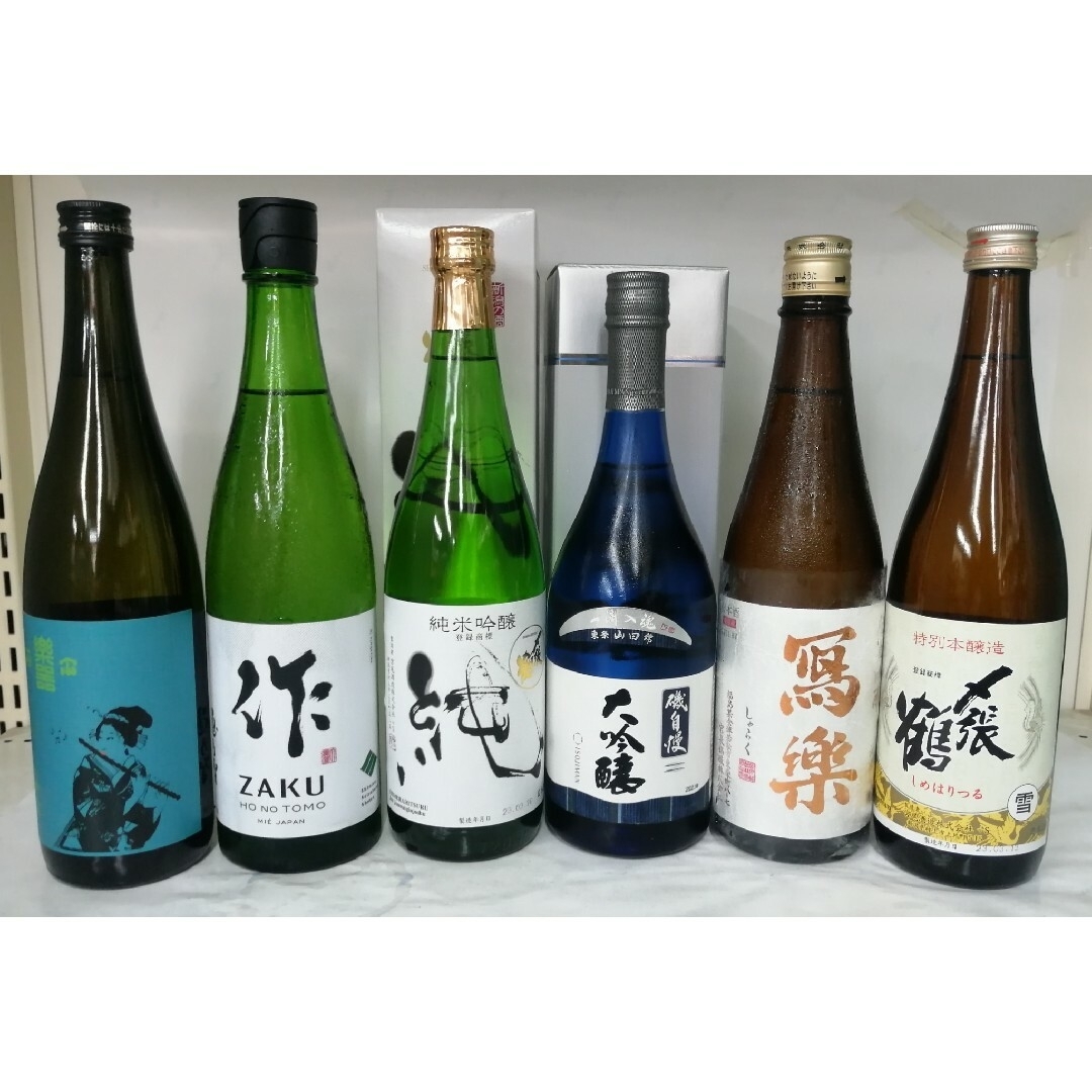 特撰日本酒四合瓶A×6本セット