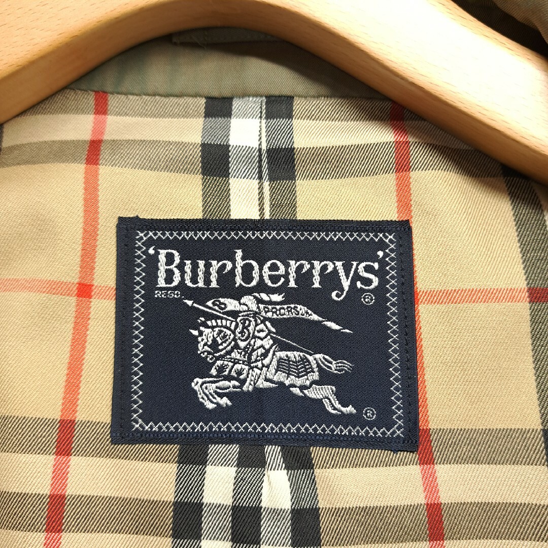 BURBERRY - 【希少】BURBERRYS トレンチコート 玉虫色 ノバチェック