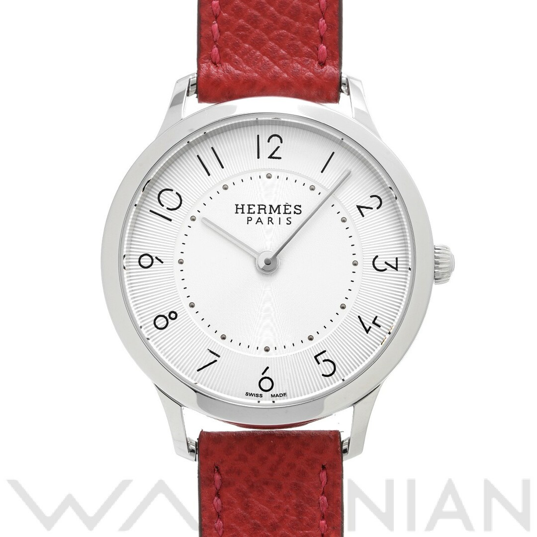 エルメス HERMES CA2.210 シルバー レディース 腕時計