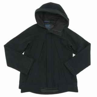 ヨウジヤマモト(Yohji Yamamoto)の新品同様 ヨウジヤマモト Yohji Yamamoto ウール パーカーブルゾン メンズ 黒 size2 Y00381(パーカー)