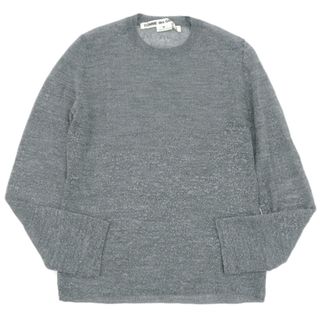 美品 コムデギャルソン COMMEdesGARCONS ウール カットソー 長袖 レディース グレー sizeM Y00419