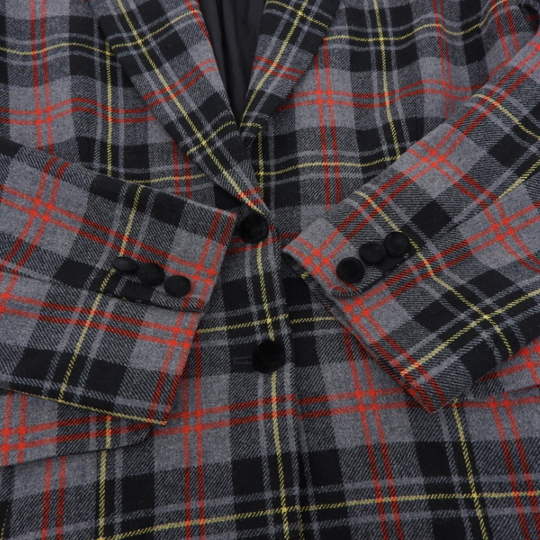 PENDLETON(ペンドルトン)のPENDLETON ペンドルトン ウール チェック柄 ジャケット レディース グレー系 size16 Y00590 レディースのジャケット/アウター(その他)の商品写真