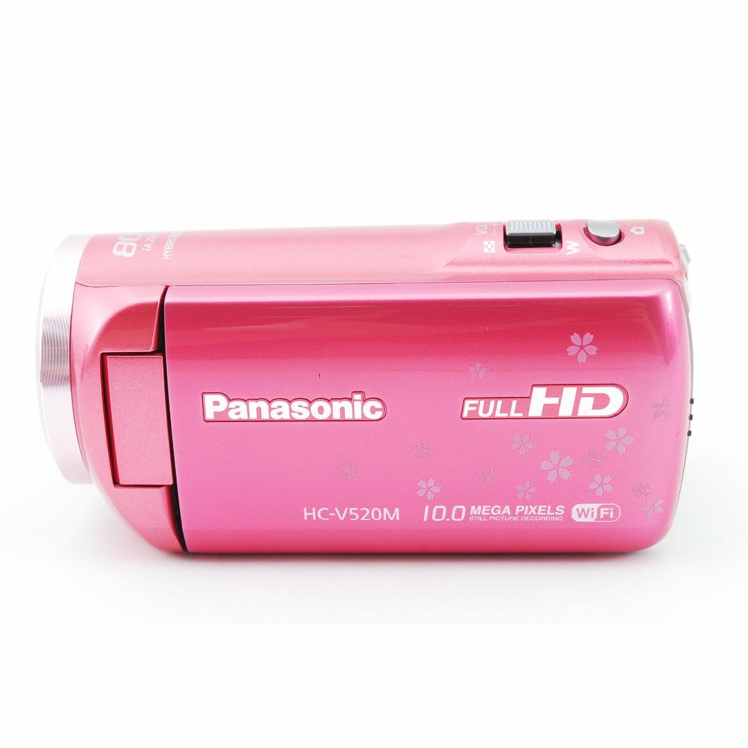 Panasonic HC V520Mピンクu3000光学50倍ズーム・32Gメモリー内蔵 商品