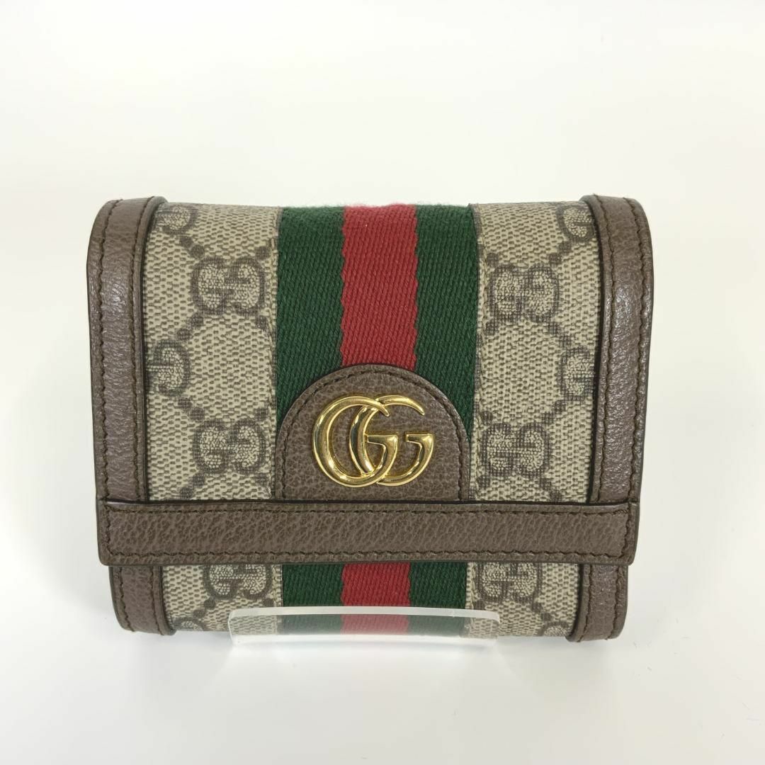 Gucci(グッチ)の＜美品＞グッチ（GUCCI）3つ折り財布 オフィディア 523174 レディースのファッション小物(財布)の商品写真