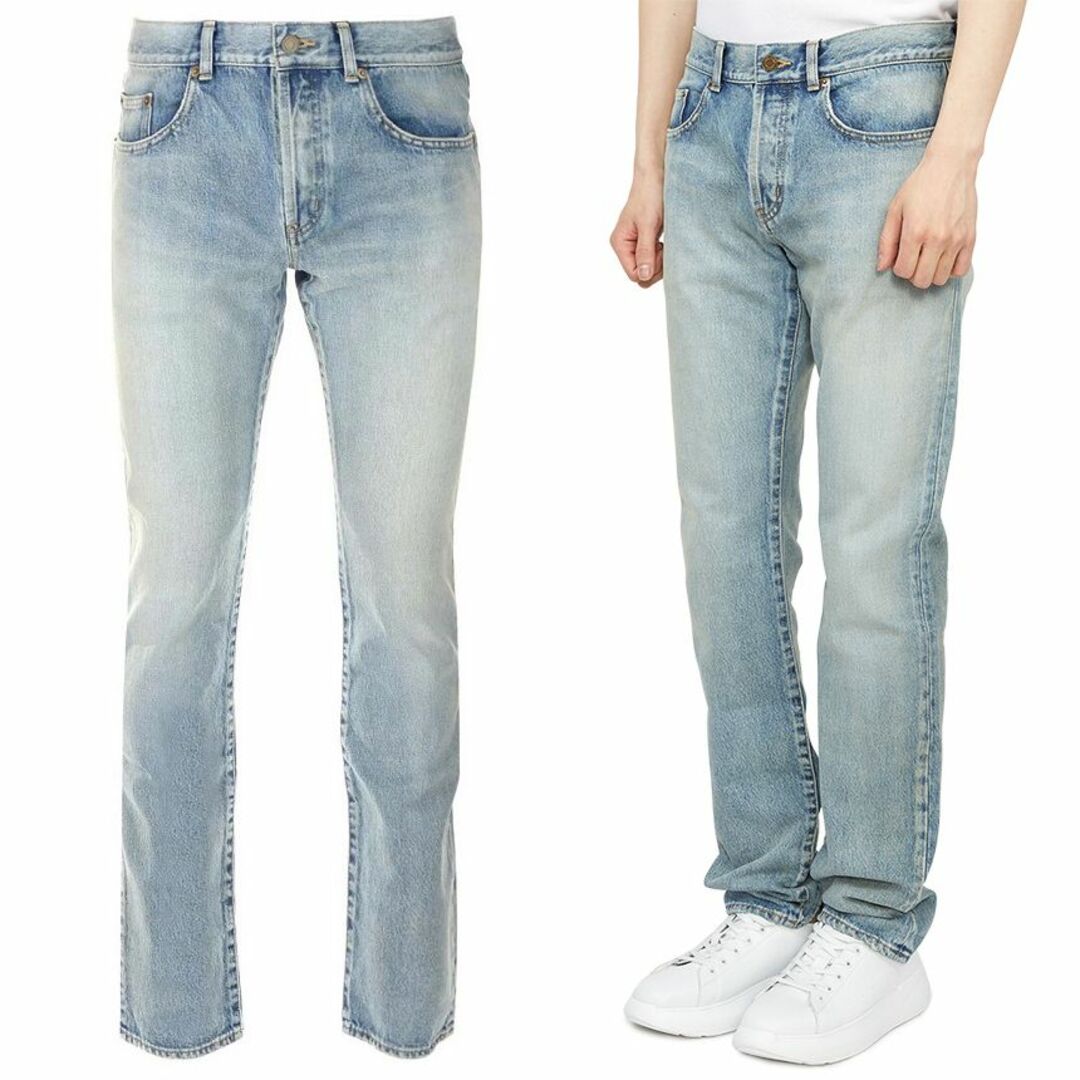 Saint Laurent(サンローラン)の17 SAINT LAURENT インディゴ デニム ジーンズ size 29  メンズのパンツ(デニム/ジーンズ)の商品写真