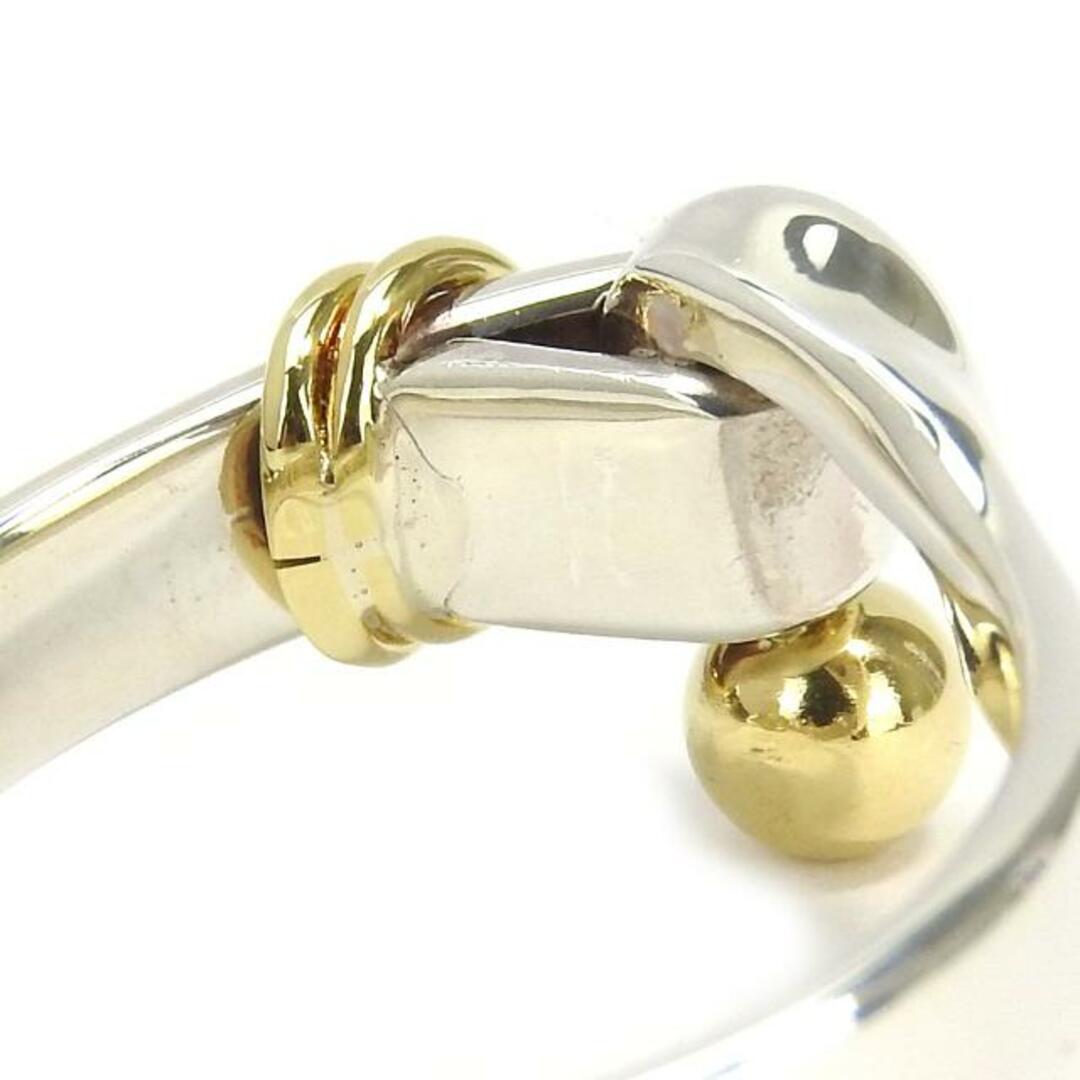 【中古】ティファニー リング フック＆アイ 11.5号 シルバー925 750 K18 イエローゴールド 小物 ジュエリー アクセサリー レディース  女性 TIFFANY＆Co. jewelry accessories ring