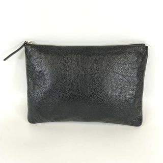 バレンシアガ BALENCIAGA 506794 ♂ ♀ カバン クラッチバッグ レザー ブラック