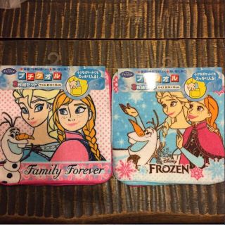 ディズニー(Disney)の新品☆アナと雪の女王 プチタオル☆3枚組 2セット☆ディズニー プリンセス(その他)