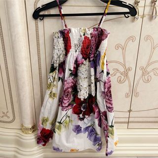 受注生産品】 新品Dolce&gabbanaキッズ ワンピースドルチェアンド