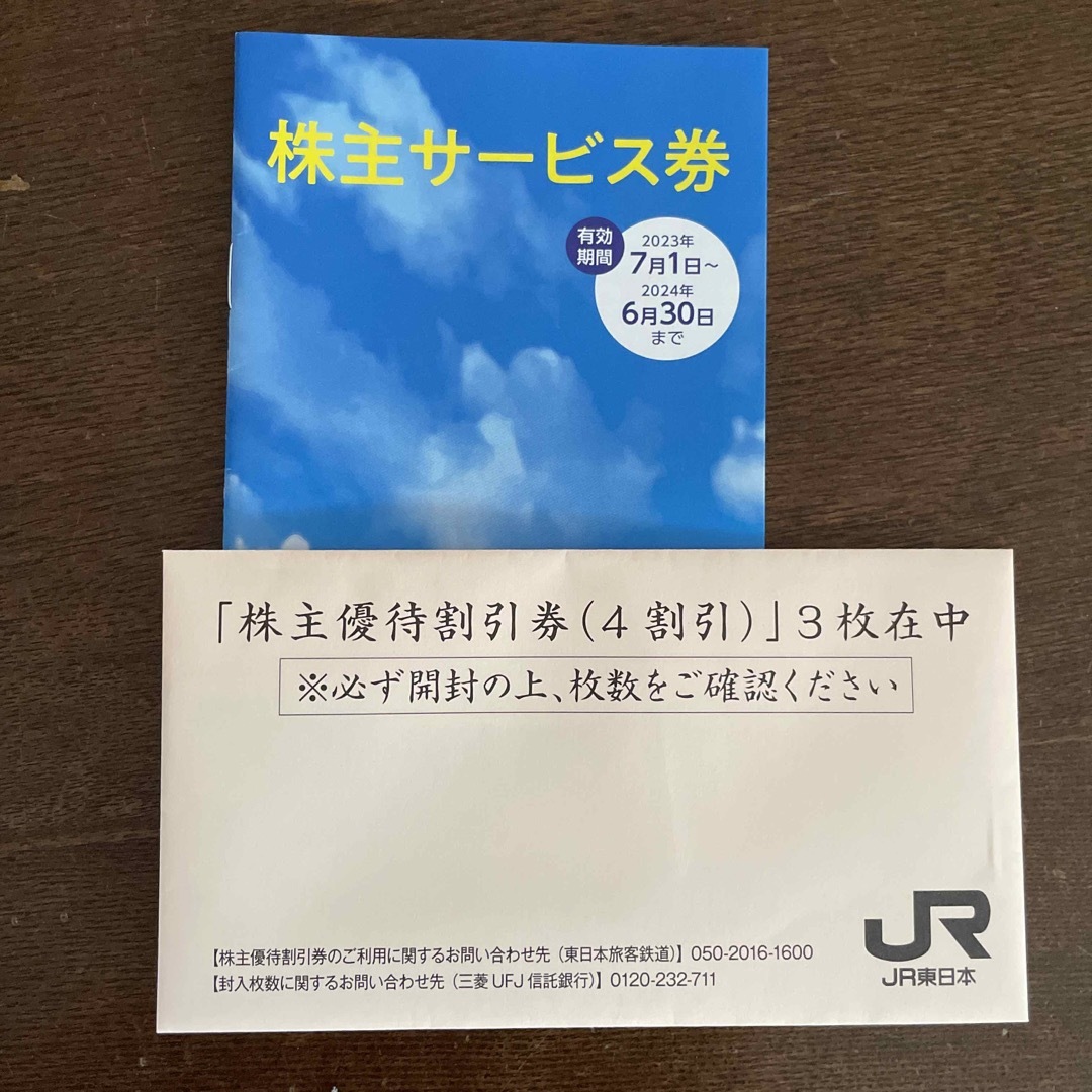 ごっこりん様専用 JR東日本 株主優待券 3枚乗車券/交通券
