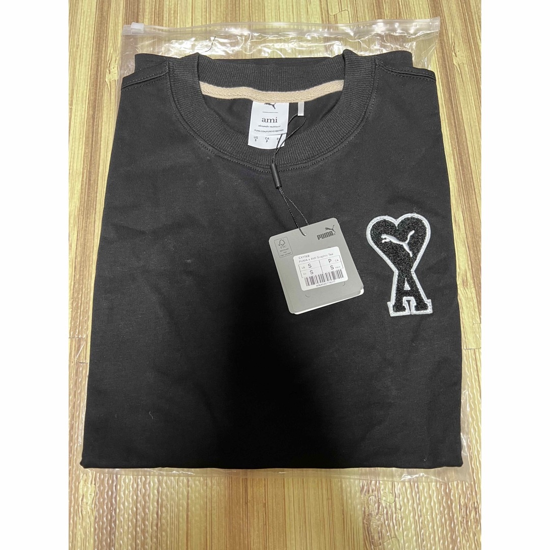 PUMA x AMI Tシャツ ブラック　サイズ S