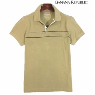 バナナリパブリック(Banana Republic)の【BANANA REPUBLIC】コットン100%半袖ポロシャツ・Mサイズ(ポロシャツ)