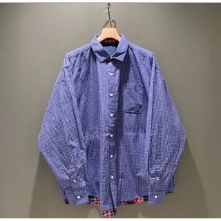 BEAMS - SSZ ダブリシャツ 20SS 希少 L 即完売 ネイビーの通販｜ラクマ