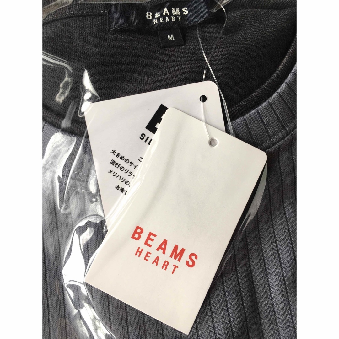 BEAMS(ビームス)の【BEAMS/ビームス】フェイクレイヤード 半袖Tシャツ ・ブルーグレー系・M メンズのトップス(Tシャツ/カットソー(半袖/袖なし))の商品写真