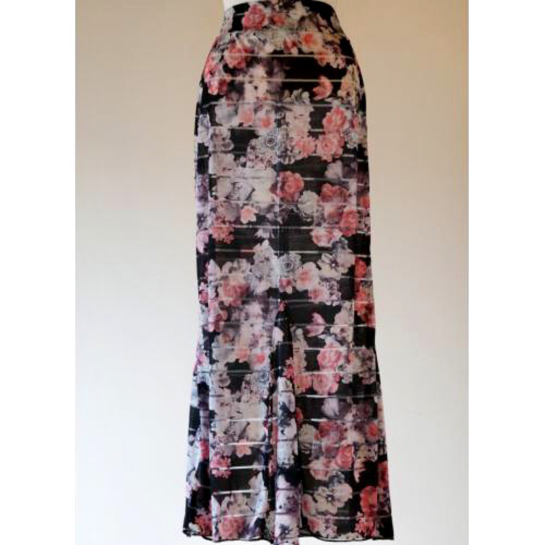 ブランド名 スペイン人デザイナーSusanaのフラメンコ衣装スカート花柄