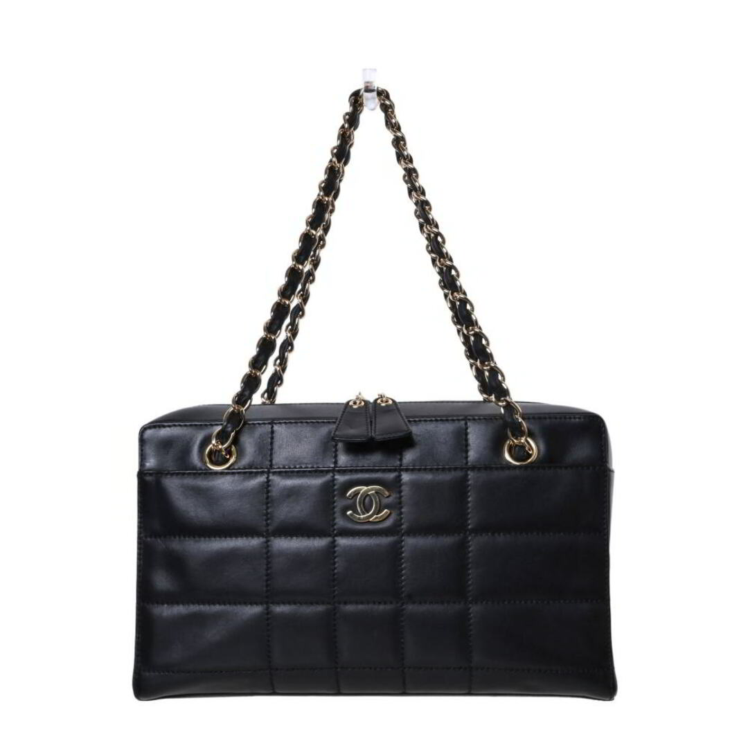 多少シミ【良品/リペア】CHANEL（シャネル）巾着型チェーンショルダー　ラムスキン