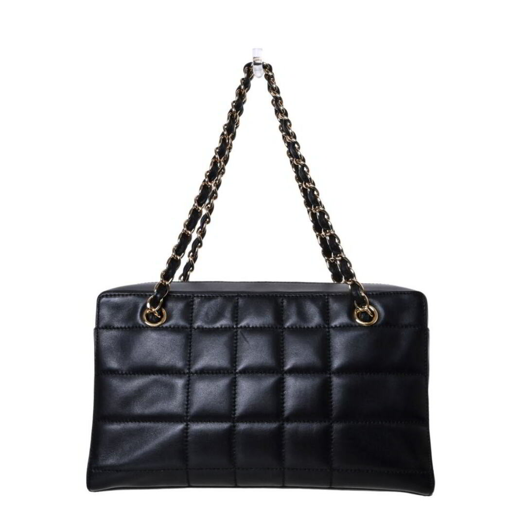 CHANEL チョコバー ラムスキン チェーン ショルダー バッグ CHANEL チョコバー ラムスキン チェーン ショルダー バッグ